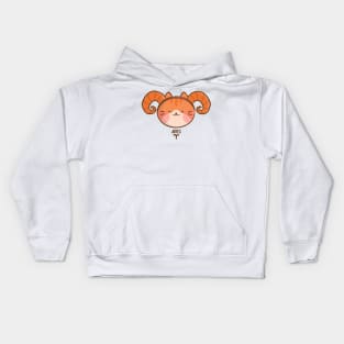 Aries Cat Kids Hoodie